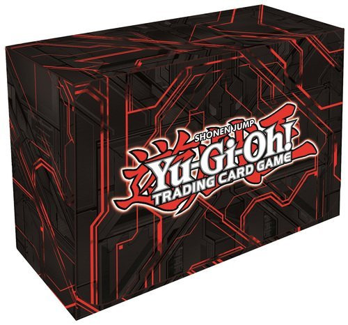 Konami Yugioh Card Game Storage Dual Double Deck Box (Version #3 - Red Zexal)