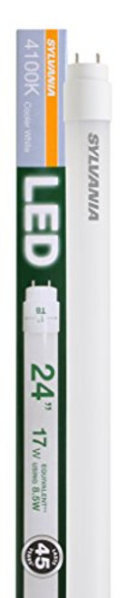 Sylvania Home Lighting 74075 LEDT8 Sylvania, 2ft LED T8, Efficient 8.5W, Cool White 4100K