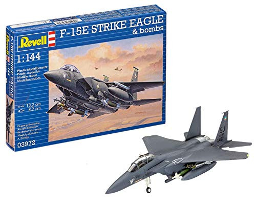 Revell Germany Kids 1/144 F-15E Strike Eagle Model Kit Revell Germany Kids 1/144 F-15E Strike Eagle Model Kit