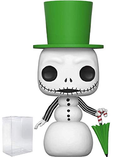 Funko Pop! Disney: The Nightmare Before Christmas - Snowman Jack Vinyl Figure (Includes Pop Box Protector Case)
