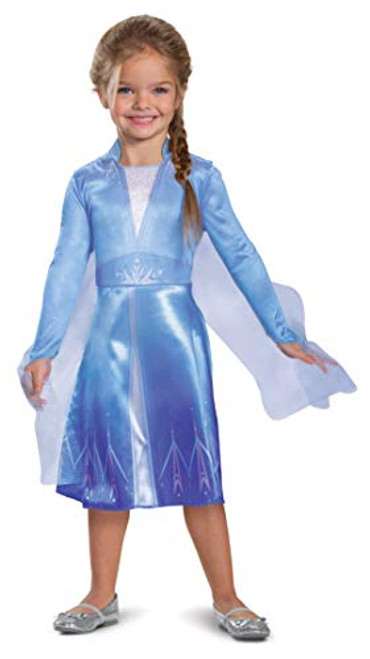 Disguise Disney Elsa Frozen 2 Classic Girls' Costume Disguise Disney Elsa Frozen 2 Classic Girls' Costume