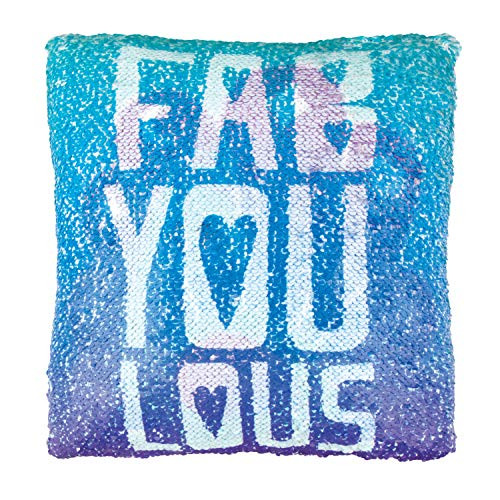 Fashion Angels Style.Lab Magic Sequin Reveal Pillow 77145 - Peacock