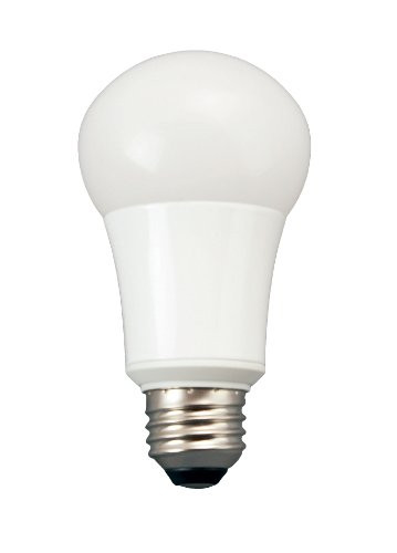 TCP 40 Watt Equivalent 1-pack, Regular Shape LED A19 Light Bulbs, Non-dimmable, Daylight White RLAO7W50K