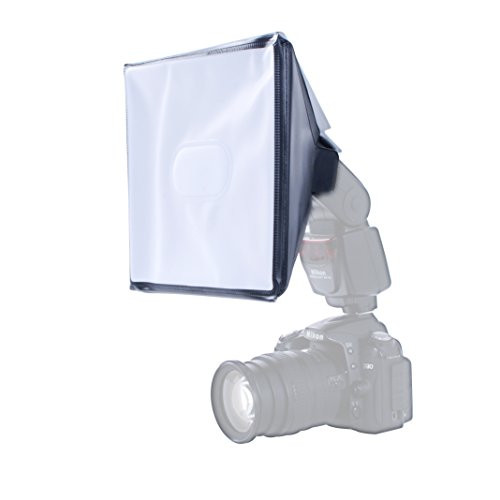 Movo Photo SB8 Universal Softbox Flash Diffuser for External Camera Flashes (Size: 23cm X 21cm)