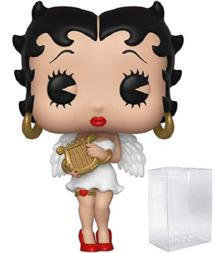 Funko Animation: Betty Boop - Angel Betty Boop Pop! Vinyl Figure (Includes Compatible Pop Box Protector Case)