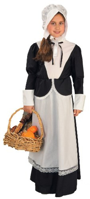 Forum Novelties Pilgrim Girl Costume, Child's Medium Forum Novelties Pilgrim Girl Costume, Child's Medium