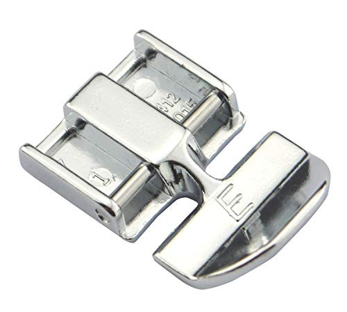 DREAMSTITCH 4128015-45 Snap on Zipper Presser Foot (E) for Viking D,1,2,3,4,5,6,7 Sewing Machine ALT:4123226-01, 4123805-45, 4123805-01 4128015-45