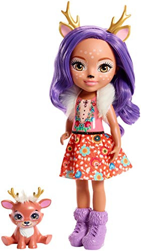 Enchantimals Huggable Cuties Danessa Deer Doll & Sprint Figure