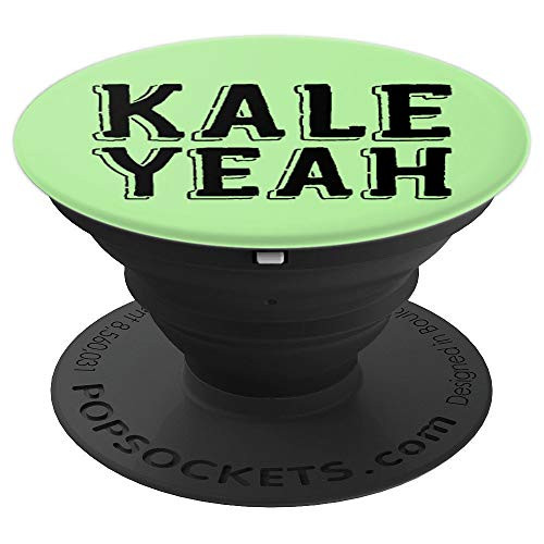 Kale Yeah Funny Vegetarian Vegan Veggie Christmas Gift PopSockets Grip and Stand for Phones and Tablets Kale Yeah Funny Vegetarian Vegan Veggie Christmas Gift PopSockets Grip and Stand for Phones and Tablets