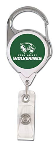 Utah Valley Wolverines Premium Badge Reel Id Holder