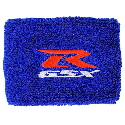 Suzuki GSXR Blue Brake Reservoir Cover by MotoSocks Fits GSXR, GSX-R, 600, 750, 1000, 1300, Hayabusa, Katana, TL 1000, SV 650 Suzuki GSXR Blue Brake Reservoir Cover by MotoSocks Fits GSXR, GSX-R, 600, 750, 1000, 1300, Hayabusa, Katana, TL 1000, SV 650