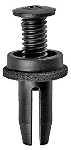Clipsandfasteners Inc 15 Bumper Push-Type Clip Compatible with Ford W713202-S300 W713445-S300