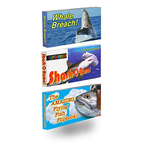 Fliptomania Ocean Life Flipbooks 3-Pack
