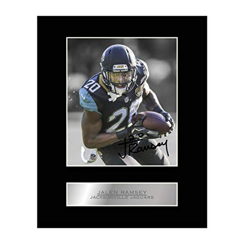Jalen Ramsey Signed Mounted Photo Display Jacksonville Jaguars NFL Autographed Gift Picture Print