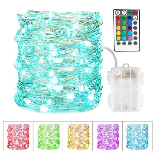 LED Fairy string Light Decoration Battery Operated 8 modes With remote 3AA 