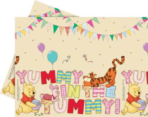 Winnie the Pooh Plastic Party Tablecover