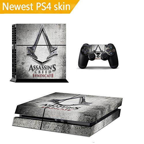 Ps4 Console Skins,Compatible with Playstation 4 Console Skin| ps4 Skins| ps4 Stickers|ps4 Decals|ps4 Skins Console and Controller |Ps4 Cover Skin Vinyl for ps4?Assassins Creed?