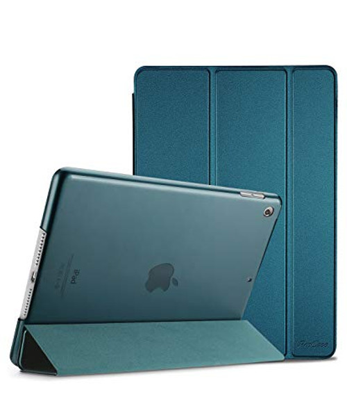 ProCase iPad 10.2 Case 2019 iPad 7th Generation Case, Slim Stand Hard Back Shell Protective Smart Cover Case for iPad 7th Gen 10.2 Inch 2019 (A2197 A2198 A2200) Teal