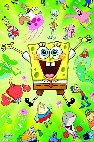 Trends International Spongebob Burst Wall Poster 22.375" x 34"