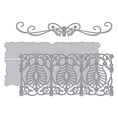 Spellbinders S4-996 Shapeabilities Delicate Tendril Border Etched/Wafer Thin Dies Metal