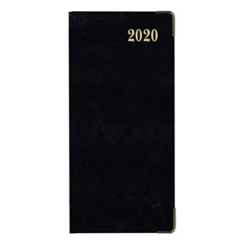 Brownline Weekly Executive 2020 Pocket Appointment Book, Flexible Cover, Assorted Colors, Color May Vary, 6.75 x 3.1875 inches (CBE306.ASX-20)