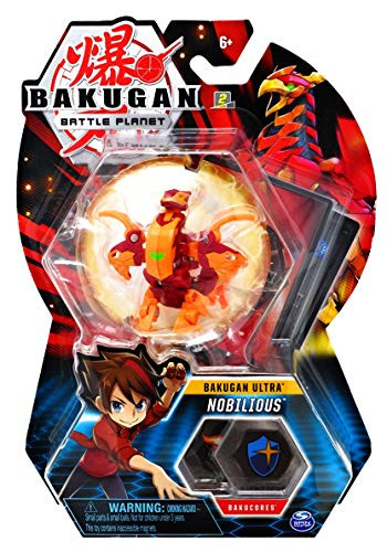 Bakugan Ultra, Nobilious, 3-inch Tall Collectible Transforming Creature, for Ages 6 and Up