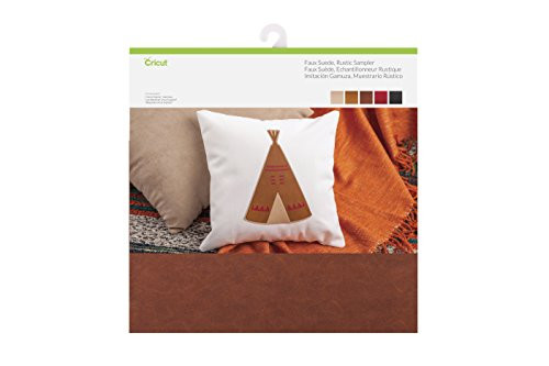 Cricut Faux Suede Sampler, Rustic 12x12 Cricut Faux Suede Sampler, Rustic 12x12