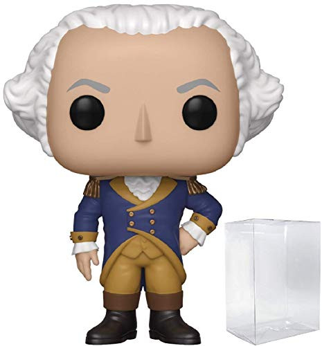 Funko Pop! Icons: American History - George Washington Pop! Vinyl Figure (Includes Compatible Pop Box Protector Case)