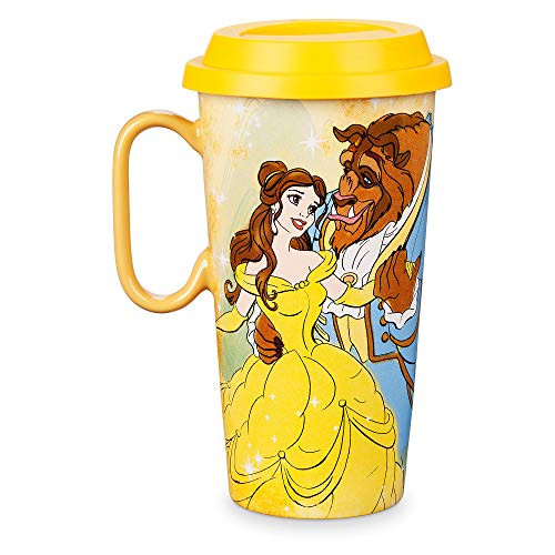 Disney Beauty and The Beast Ceramic Travel Mug