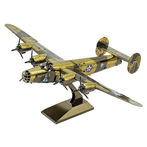 Fascinations Metal Earth B-24 Liberator 3D Metal Model Kit Fascinations Metal Earth B-24 Liberator 3D Metal Model Kit