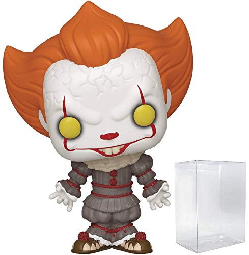 Funko Horror: Stephen King's It Chapter 2 - Pennywise with Open Arms Pop! Vinyl Figure (Includes Compatible Pop Box Protector Case)