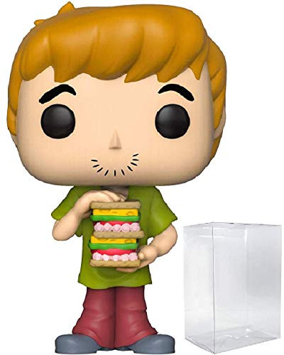 Funko Animation: Scooby Doo - Shaggy with Sandwich Pop! Vinyl Figure (Includes Compatible Pop Box Protector Case)
