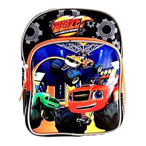 Nickelodeon Blaze and the Monster Machines Backpack Travel Luggage All Purpose Bag (Small 10")