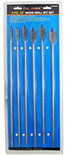 Cal Hawk Tools CDBPW6PL Wood Drill Bit Set