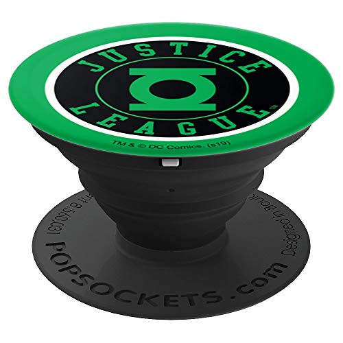 Justice League Green Lantern Athletic Logo PopSockets Grip and Stand for Phones and Tablets