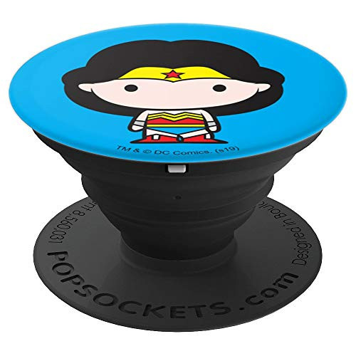 Wonder Woman Cute Chibi Character PopSockets Grip and Stand for Phones and Tablets