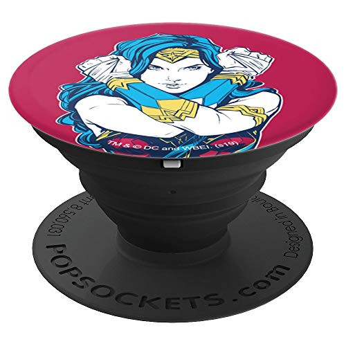 Wonder Woman Movie Crossed Arms PopSockets Grip and Stand for Phones and Tablets