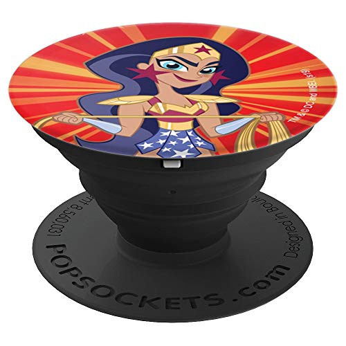 DC Super Hero Girls Wonder Woman PopSockets Grip and Stand for Phones and Tablets