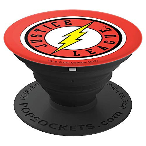 Justice League The Flash Athletic Logo PopSockets Grip and Stand for Phones and Tablets