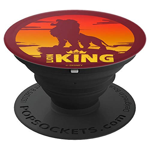 Disney Lion King Simba Roar Sunset Silhouette PopSockets Grip and Stand for Phones and Tablets Disney Lion King Simba Roar Sunset Silhouette PopSockets Grip and Stand for Phones and Tablets