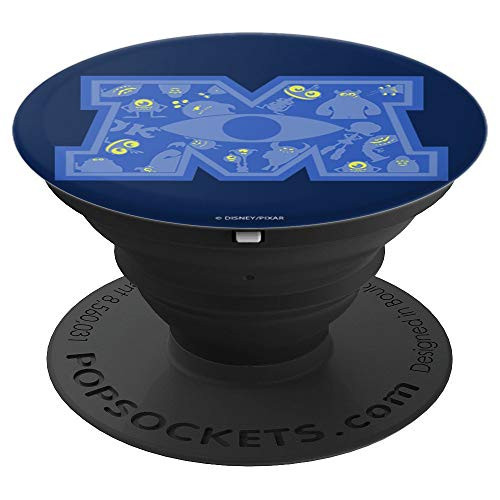 Disney Pixar Monsters University Logo With Characters - PopSockets Grip and Stand for Phones and Tablets