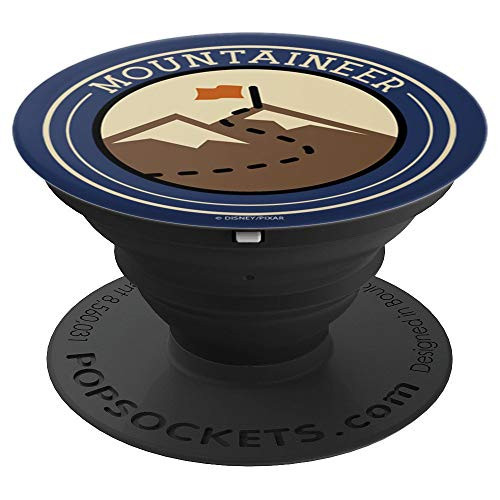 Disney Pixar Up Wilderness Explorer Mountaineer Patch - PopSockets Grip and Stand for Phones and Tablets