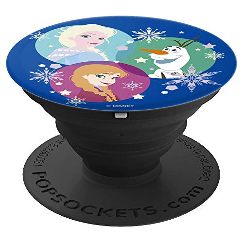 Disney Frozen Snowflake Colorful Group Shot Portrait - PopSockets Grip and Stand for Phones and Tablets Disney Frozen Snowflake Colorful Group Shot Portrait - PopSockets Grip and Stand for Phones and Tablets