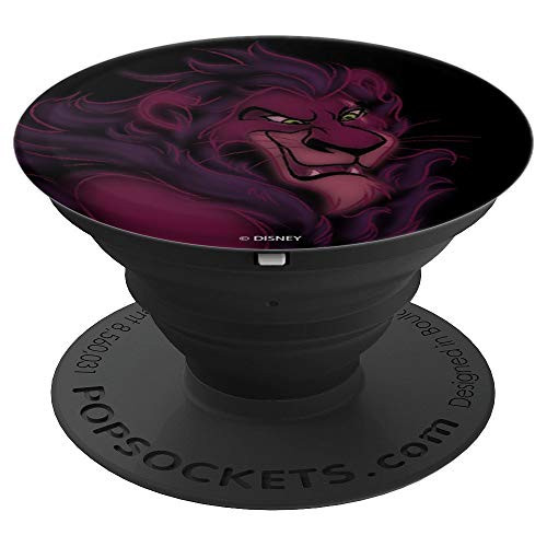 Disney The Lion King Scar Looking Ominous - PopSockets Grip and Stand for Phones and Tablets Disney The Lion King Scar Looking Ominous - PopSockets Grip and Stand for Phones and Tablets