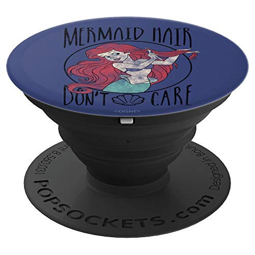 Disney Little Mermaid Hair Don't Care PopSockets Grip and Stand for Phones and Tablets