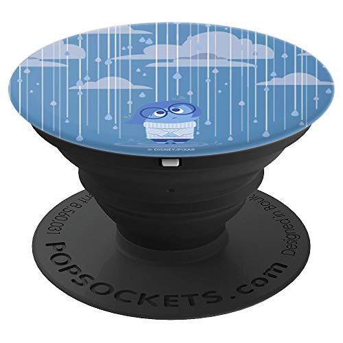 Disney Pixar Inside Out Sadness In The Rain - PopSockets Grip and Stand for Phones and Tablets