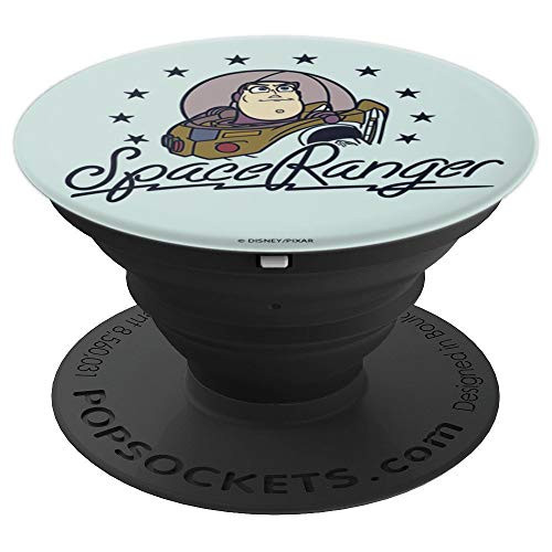 Disney Pixar Toy Story Buzz Space Ranger Script - PopSockets Grip and Stand for Phones and Tablets