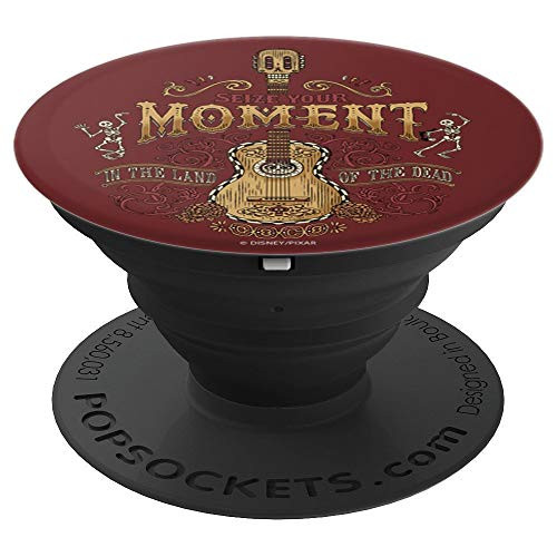 Disney Pixar Coco Red Seize The Moment - PopSockets Grip and Stand for Phones and Tablets