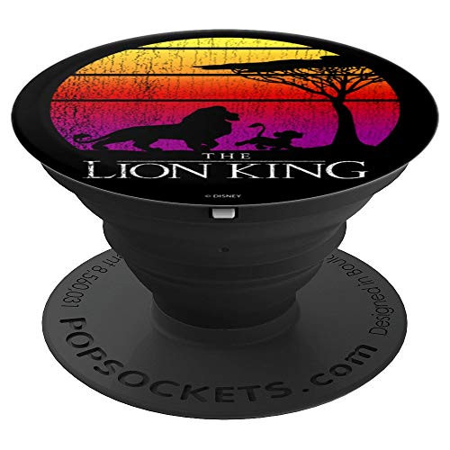 Disney The Lion King Simba And Mufasa Sunset PopSockets Grip and Stand for Phones and Tablets Disney The Lion King Simba And Mufasa Sunset PopSockets Grip and Stand for Phones and Tablets