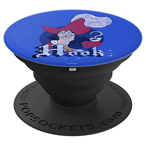 Disney Peter Pan Hook Simple Portrait PopSockets Grip and Stand for Phones and Tablets